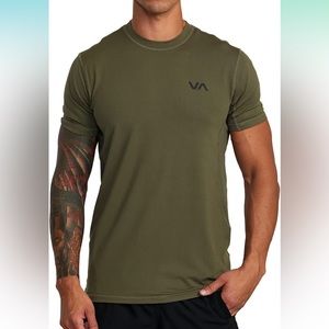 RVCA Men's Sport Vent Short Sleeve Crew Neck T-Shirt NWT